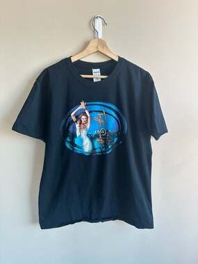 TAYLOR SWIFT 2011 Speak Now Concert World Tour T-shirt Double Sided Size Small